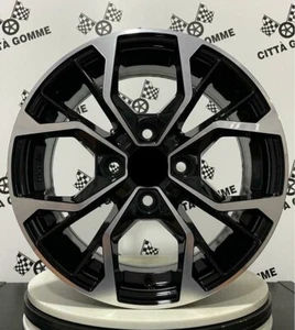 Jantes en Alliage Compatible Fiat Panda Punto 500 Idée Bravo Fiorino À 15 " - Photo 1 sur 2