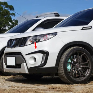 Front Fog Light Cover Trim Driving Lamp FOR SUZUKI VITARA LY 4th Matte Black - Picture 1 of 6
