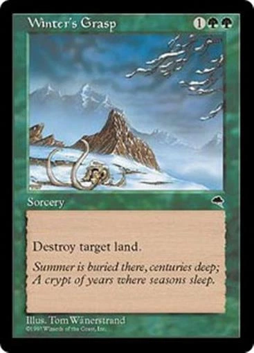 MTG - WINTER'S GRASP - Tempest (U) - Image 1 of 1