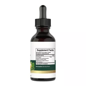 Olio Biologico di Origano Gocce Liquide | 2 Fl Oz | Integratore Erboristico Vegano - Foto 1 di 6