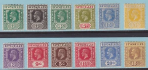 SEYCHELLES 92 - 105 MISSING 100 AND 97 MINT HINGED OG NO FAULTS VERY FINE! W808 - Picture 1 of 1