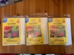 Pellon Sicherung N Form Schwere Bügeleinlage - Weiß 15"X36" 3 Stück 731PKG - Bild 1 von 2