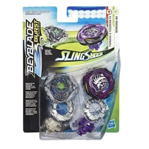 Beyblade Burst Turbo Slingshock Dual Pack Morrigna + Tornado-X Yegdrion - Picture 1 of 2