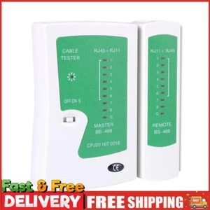 Professional Network Cable Tester RJ45 RJ11 LAN UTP Ethernet Line Detector ~ - Afbeelding 1 van 10