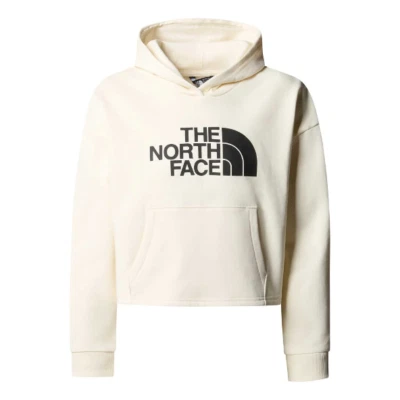 Felpa Bambina Junior The North Face Drew Peak Light Hoodie A89PU QLI1 Bianco - Imagen 1 de 2