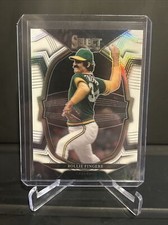 2023 Panini Select Baseball Rollie Fingers White Concourse  Prizm Parallel /149