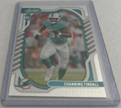 2022 Panini Absolute Football Channing Tindall Miami Dolphins rookie #152 - Image 1 of 3