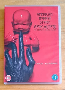 AMERICAN HORROR STORY SEASON 8 APOCALYPSE DVD AHS - Imagen 1 de 1