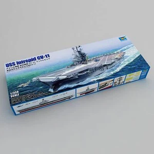 Trompetista 05618 1/350 USS Intrepid CV11 Navy Acorazado Modelo Estático Kit Buque de Guerra - Imagen 1 de 12