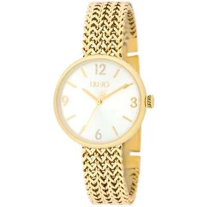 Orologio Donna LIU JO LUXURY ENCADRE' TLJ2077 Bracciale Acciaio Gold Dorato - Foto 1 di 1