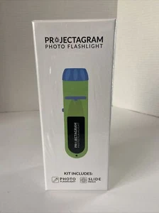 Kit Linterna Fotográfica Proyectagram - Verde con Borde Azul - Caja Sellada Nueva - Imagen 1 de 6