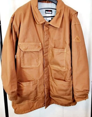 Bulwark FR Flame Resistant Jacket Men’s XXLarge  Duck Brown - Image 1 of 4