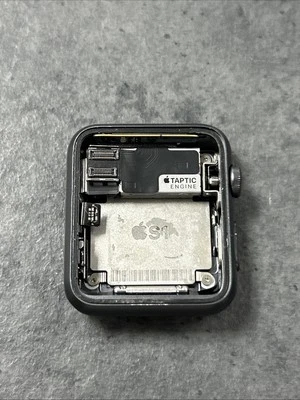 Apple Watch Series 1 42MM Space Grey Case - Black Woven Nylon (GPS) - Faulty - Image 1 of 4