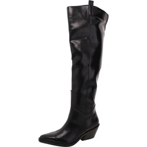 Wild Pair Womens Luela Black Over-The-Knee Boots Shoes 9 Medium (B,M) BHFO 0026 - Picture 1 of 4