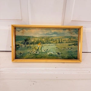 The Cottesmore Hunt Vintage gerahmte Jagd Fuchs Jagd Szene Druck John T. Kenny - Bild 1 von 8