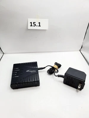 WESTELL 6100 E90-610015-06 DSL2+ Router and AC Power Supply - Image 1 of 3