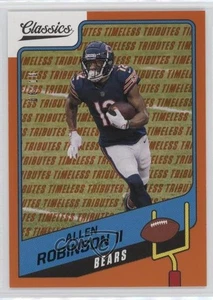 2021 Panini Classics Timeless Tributes Orange /10 Allen Robinson II #44 - Foto 1 di 3