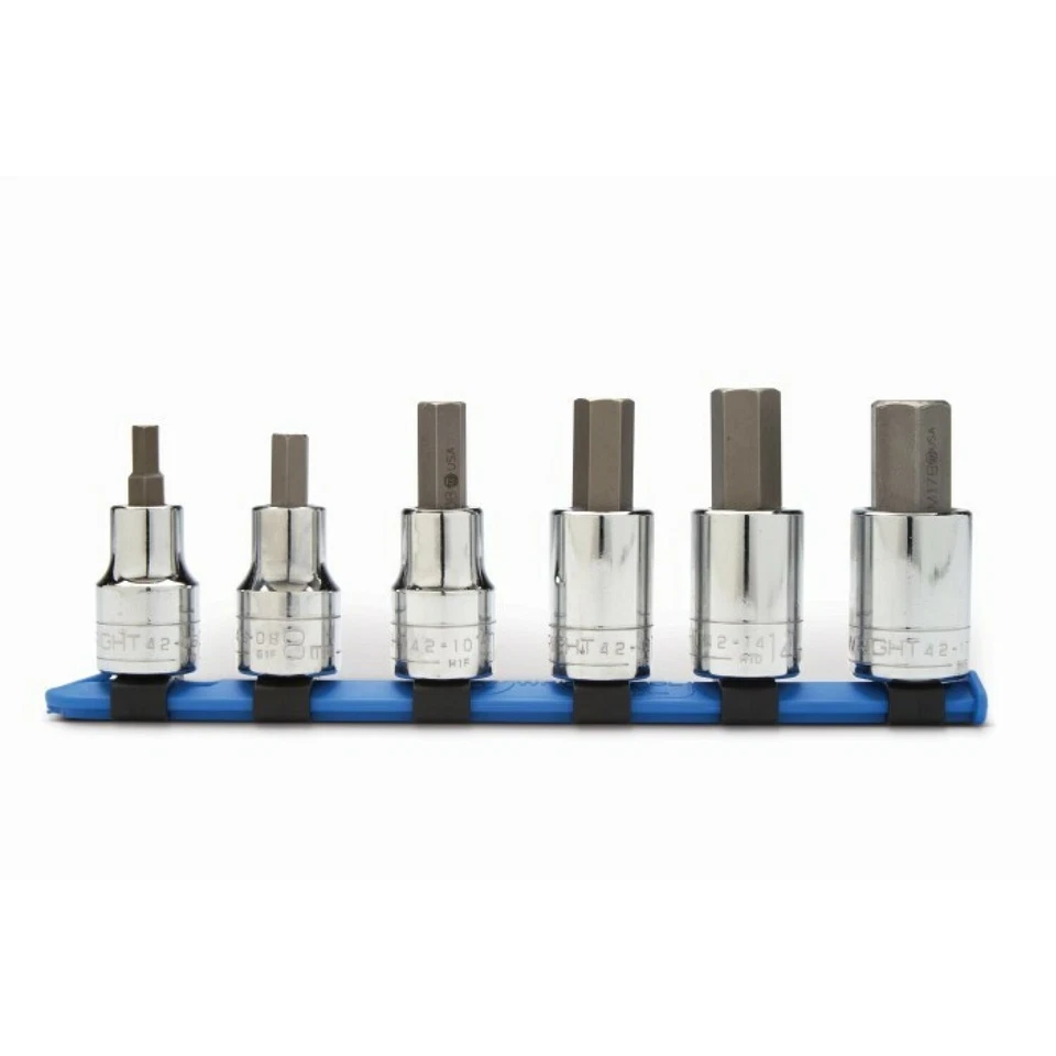 Wright Tool 453 1/2 Inch Drive Hex Socket Set 6 Piece - Image 1 of 1