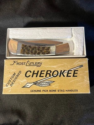 Frost Cherokee Knife Cargill Side Lock Japan - Image 1 of 4
