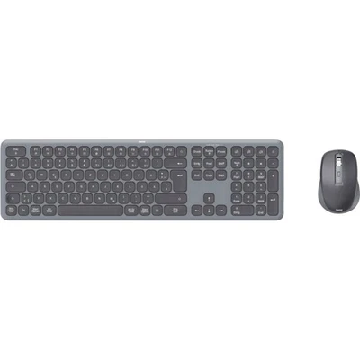 Hama Multi-Device-Tastatur-Maus-Set "WKM-550", kabellos, Funk/BT, SW, QWERTZ ... - Bild 1 von 4