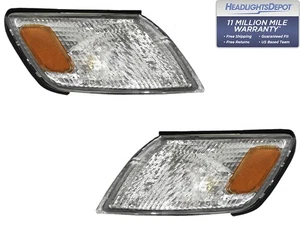 Left and Right Front Signal Light Set 1997-1999 Fits Lexus ES300 - Picture 1 of 3