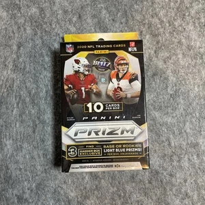 2020 Prizm NFL Football Hanger Box- Green Prizm -BURROW-HURTS 20 CARDS - Picture 1 of 3