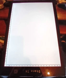 Stone TH Tracing Light Pads, Adjustable Brightness Drawing Light Pad, USB Cable - Picture 1 of 3