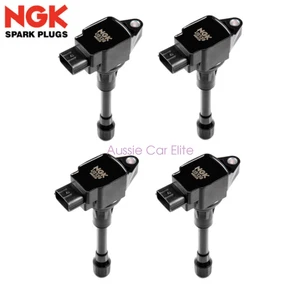 224481HM0A For 2010-2014 Nissan Cube Juke F15 1.6L 4pcs OEM NGK Ignition Coil - Picture 1 of 4