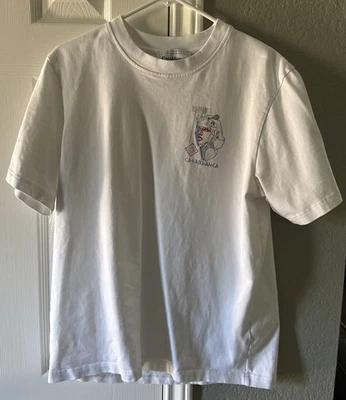 Casablanca Tennis Club Graphic T Shirt Men's Large White - Image 1 of 4