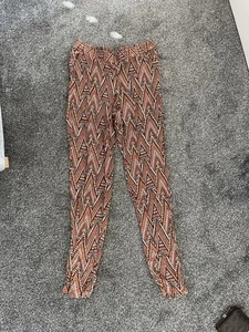 Patterned Trousers Size 12 - Picture 1 of 3