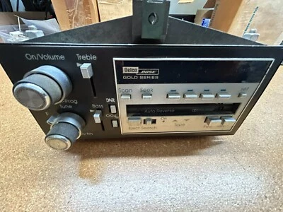 89-93 Cadillac Deville Fleetwood Seville AM FM Cassette Bose Gold Radio 16126336 Foto 1 de 4