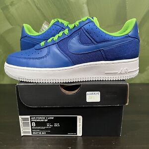 Nike Air Force 1 Low Huarache Blue - 354716441 - size 8 - DS/Brand New