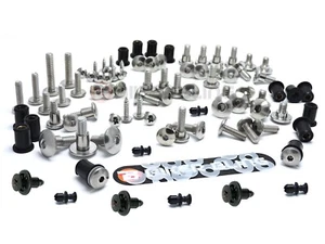 Fairing Body Bolts Kit Fastener Clips Screws to Fit HONDA VFR800 FI 1998-2001 - Picture 1 of 21