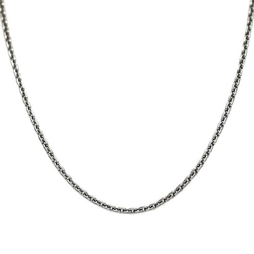 LOUIS VUITTON（LV） Louis Vuitton Collana Catena Oro Bianco WG Buone Condizioni 750 K18 Usato