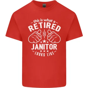 This Is What A Retirado Conserje Looks Like Algodón Hombre Camiseta - Imagen 1 de 102