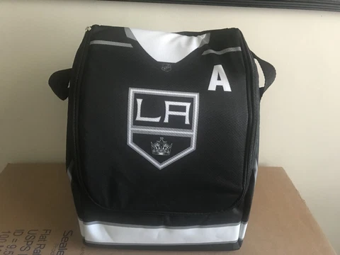 Drew Doughty #8 LA Kings Jersey 2019 Insulated Zipped Lunch Bag Color: Black New Cover