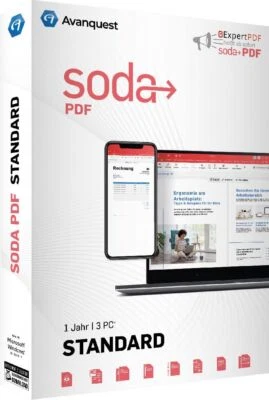 Soda PDF Standard, Code in a Box - Bild 1 von 4