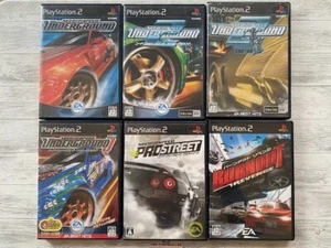 SONY PS2 Need For Speed Underground series & Burnout Revenge & Prostreet set - Picture 1 of 14
