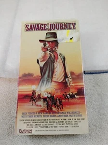NEW Savage Journey VHS Video Tape Maurice Grandmaison Charles Moll SEALED - Imagen 1 de 3