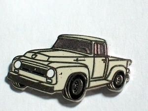 Camión Ford 1956 vintage PIN automático (blanco roto)(Pregunta si buscas un color diferente - Imagen 1 de 4