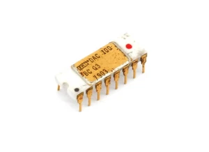 PMI Dac100 BC Q3 Digital/Analog Converter 16-Pin D/A Transducer Vintage Gold - Picture 1 of 1