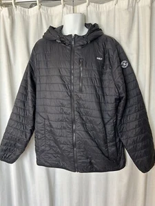Jacket: hurley thermal wall lightweight puffer hoodie coat xxl used - Picture 1 of 8