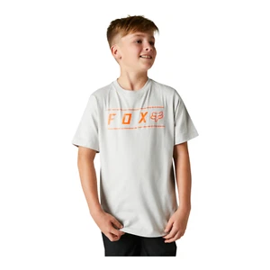 Fox Racing YOUTH Short Sleeve Tee Pinnacle Light Grey YOUTH Medium WAS $21.95 - Picture 1 of 2