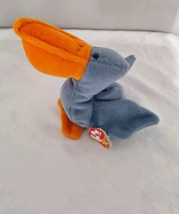 Ty 4107 Scoop the Pelican Beanie Babies - Imagen 1 de 6