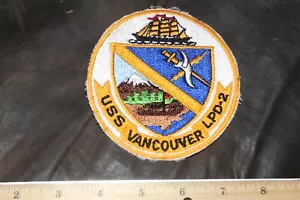 USS VANCOUVER LPD-2 NAVY MILITARY PATCH - Bild 1 von 2