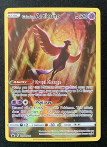Galarian Articuno SWSH282 Black Star Promo Ultra Raro Holo Pokemon TCG Tarjeta Casi Nuevo - Imagen 1 de 2