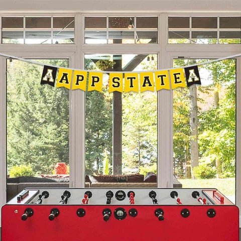 Appalachian State Mountaineers Banner Flags On A String Cover