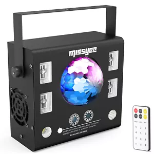 4 in 1 Projector Stage Lights LED Lighting Party KTV DJ Light Sound Activated - Picture 1 of 9