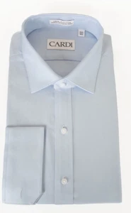 Blue Cotton Twill Dress Shirt Traditional Fit - Picture 1 of 3