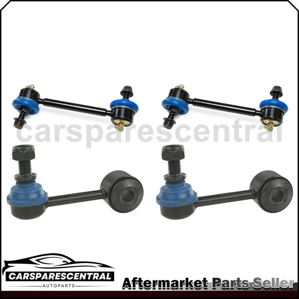 4x Kit de eslabones de barra estabilizadora delantera trasera para Lincoln MKZ 2011-2012 3,5 L Foto 1 de 4